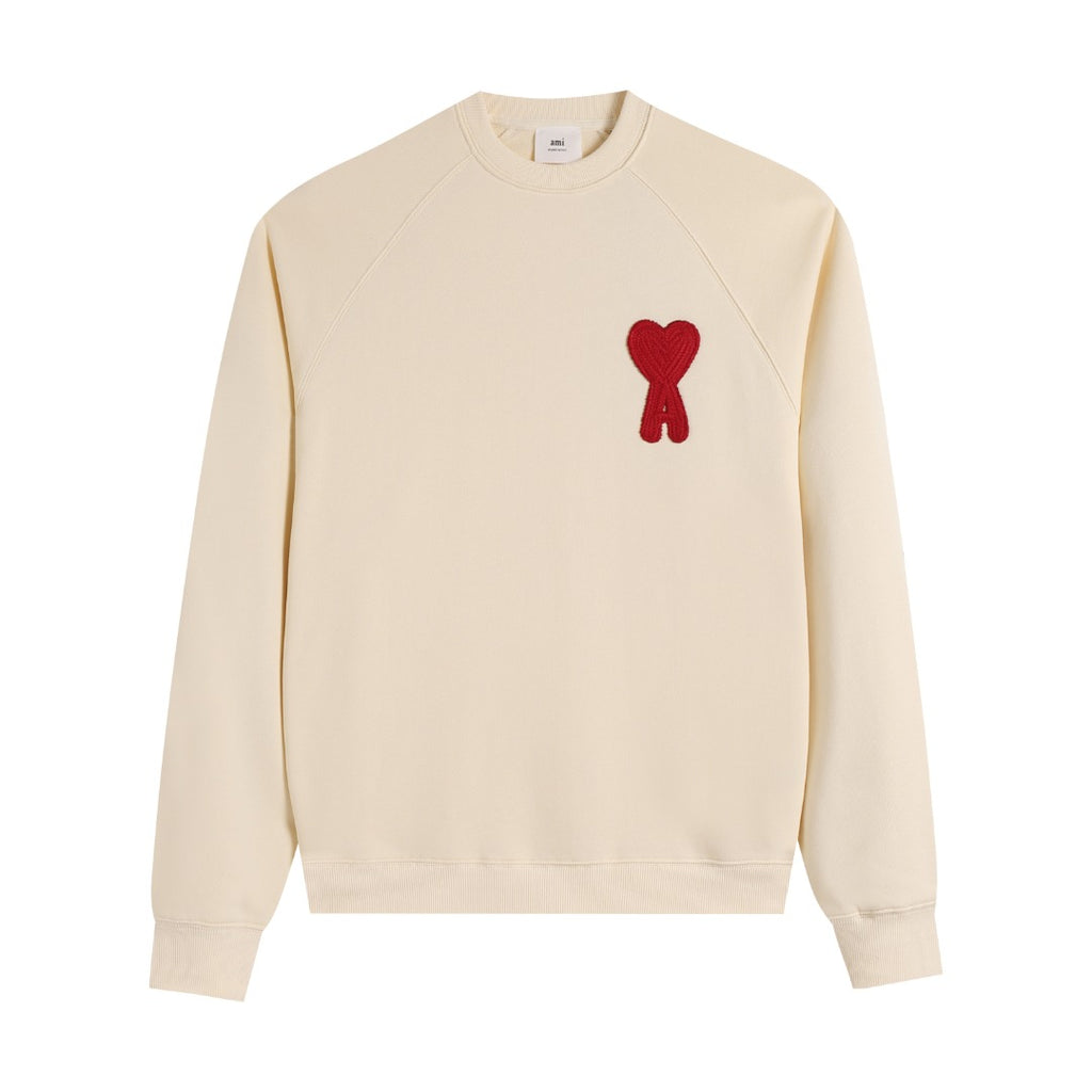 AMI PARIS ハート ロゴ コットン  長袖 Tシャツ★人気★