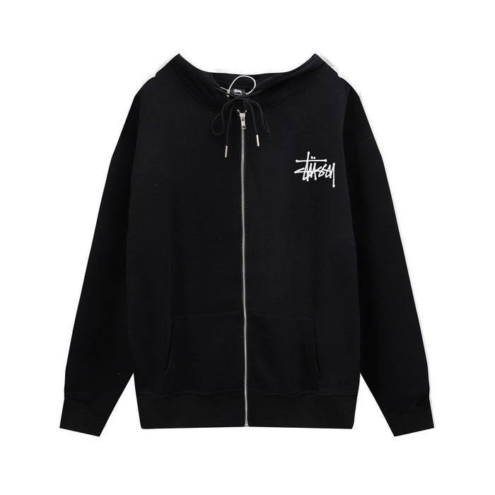 Stussy ステューシー  リラックスフィットのフード付きパーカー 3色兼用 男女兼用 レディース メンズ  S648