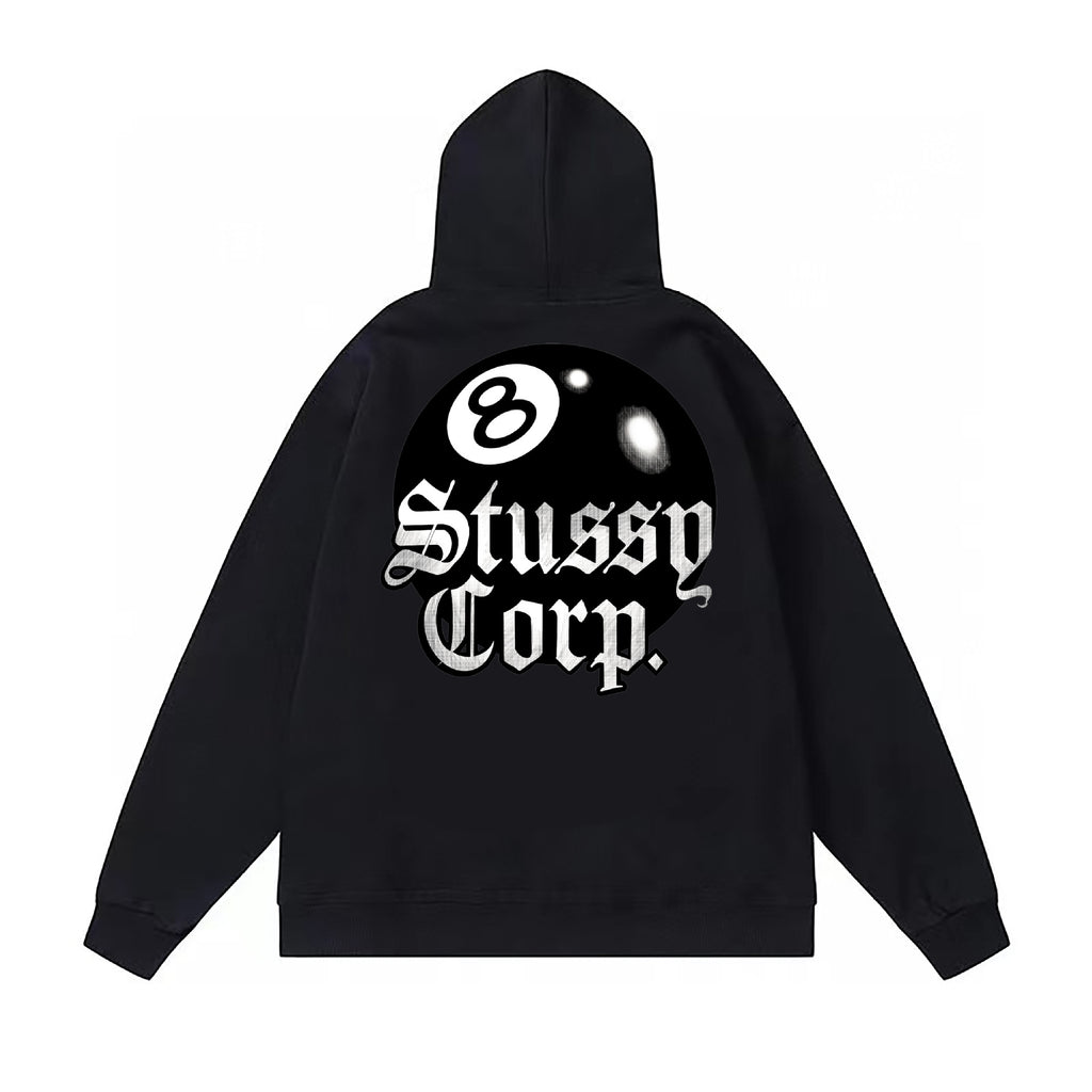Stussy ステューシー  シーズンレスなフード付きスウェットシャツ 5色兼用 男女兼用 レディース メンズ 111
