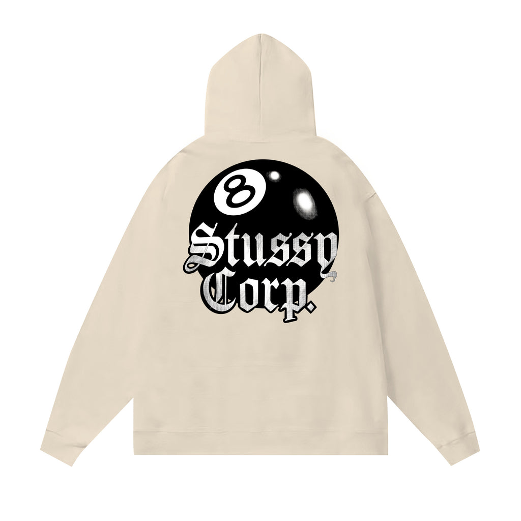 Stussy ステューシー  シーズンレスなフード付きスウェットシャツ 5色兼用 男女兼用 レディース メンズ 111