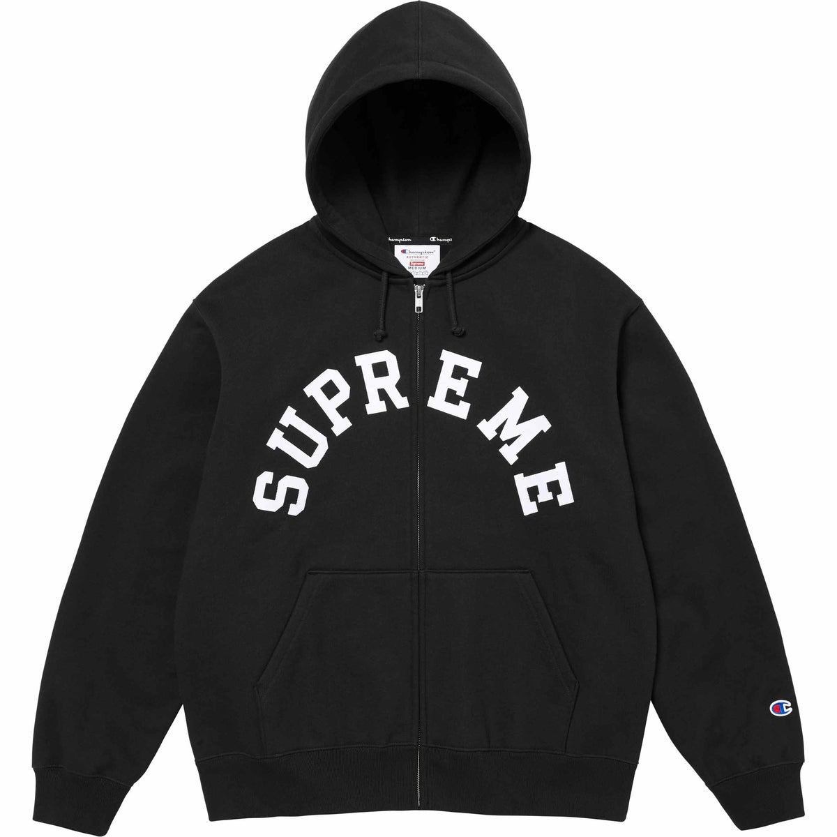 Supreme × Champion ジップアップパーカー