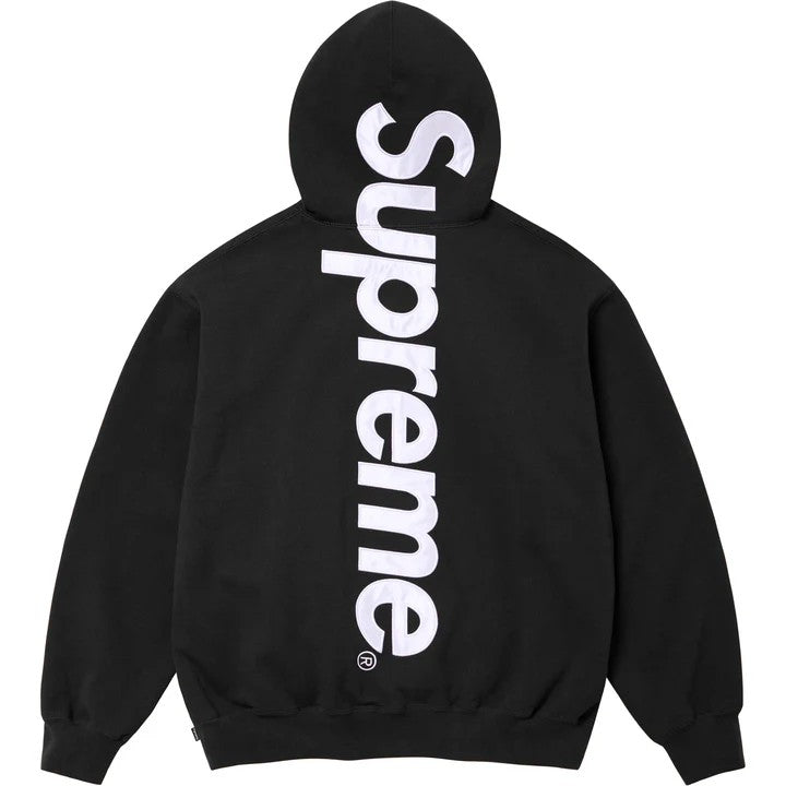 Supreme サテンアップリケ スウェットパーカー