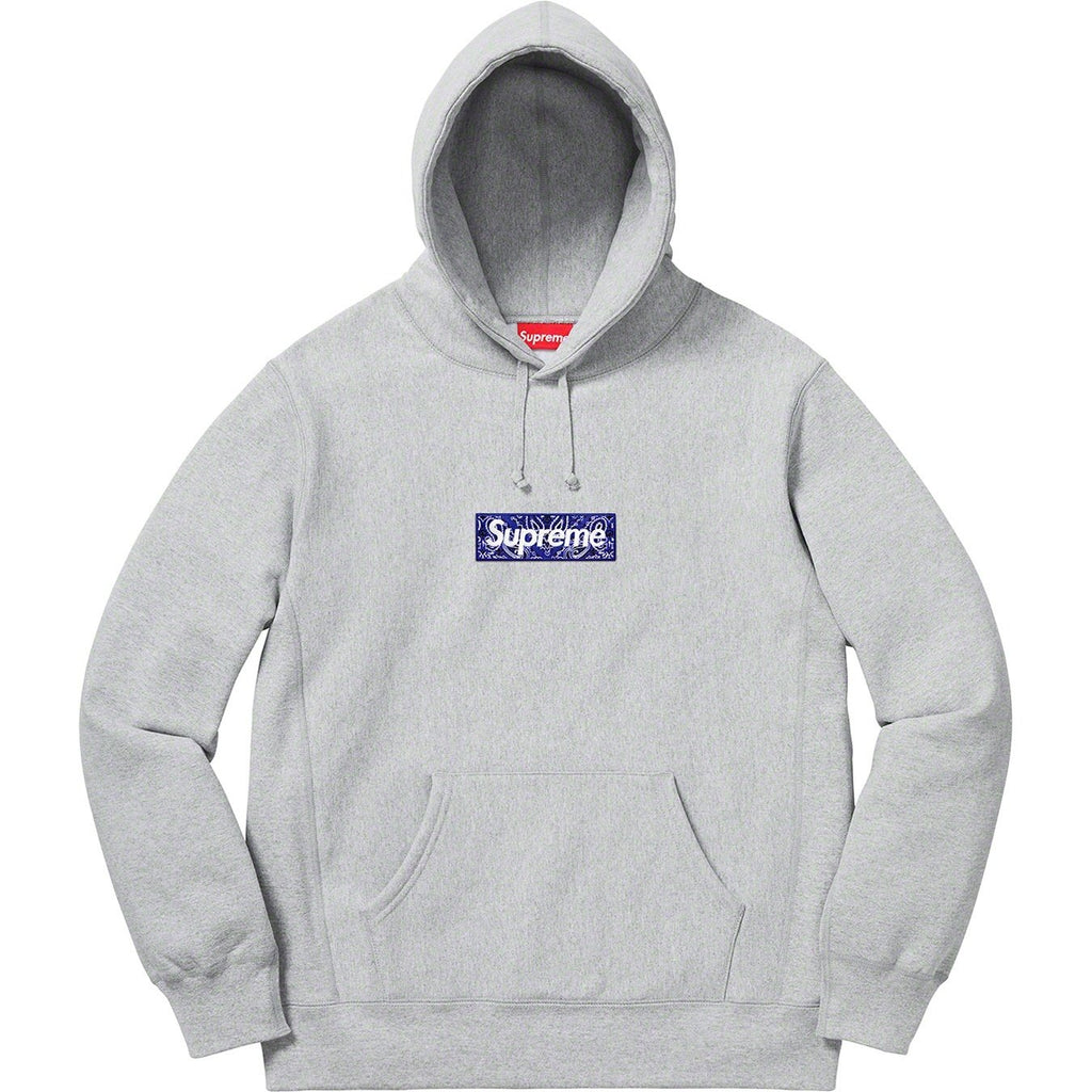 Supreme バンダナ ボックスロゴ スウェットパーカー