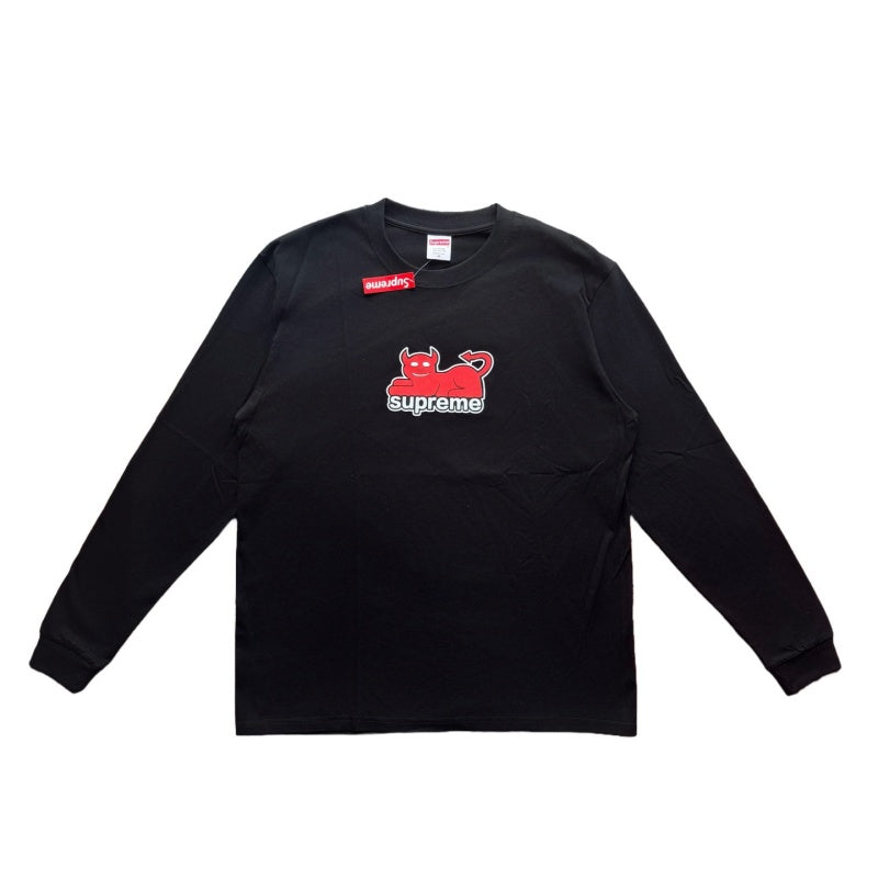 Supreme x Toy Machine SS24 コラボ チェストLプリント 長袖Tシャツ ユニセックス