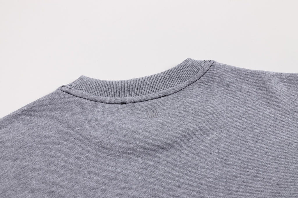 AMI PARIS ハート ロゴ コットン  長袖 Tシャツ★人気★