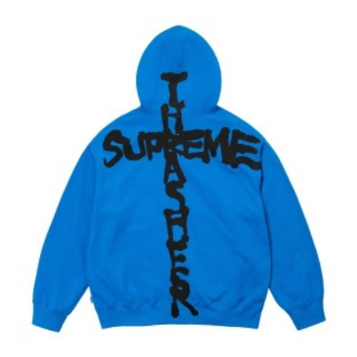 SUPREME FW24 フレイムジョイントレタープリント ジッパーパーカー
