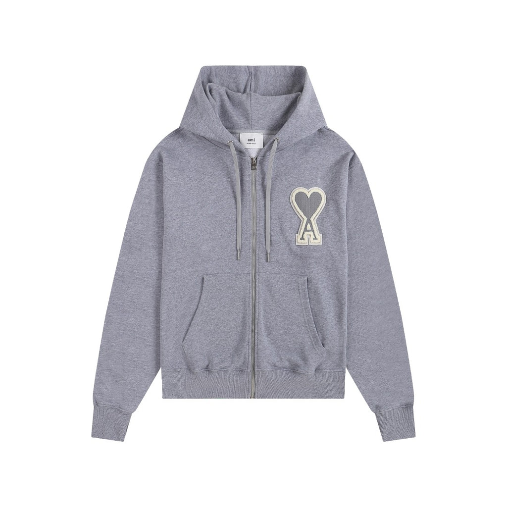 AMI PARIS ハート ロゴ コットン  長袖 Tシャツ★人気★