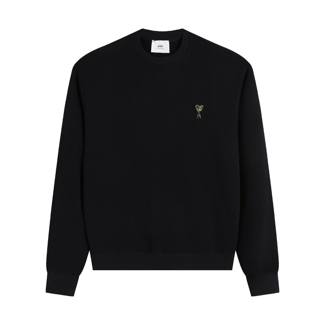 AMI PARIS ハート ロゴ コットン  長袖 Tシャツ★人気★