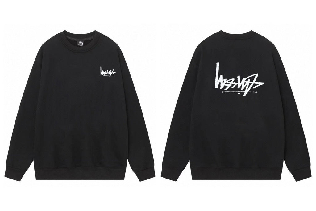 Stussy ステューシー  モダンデザインのクルーネックスウェット 4色兼用 男女兼用 レディース メンズ 103