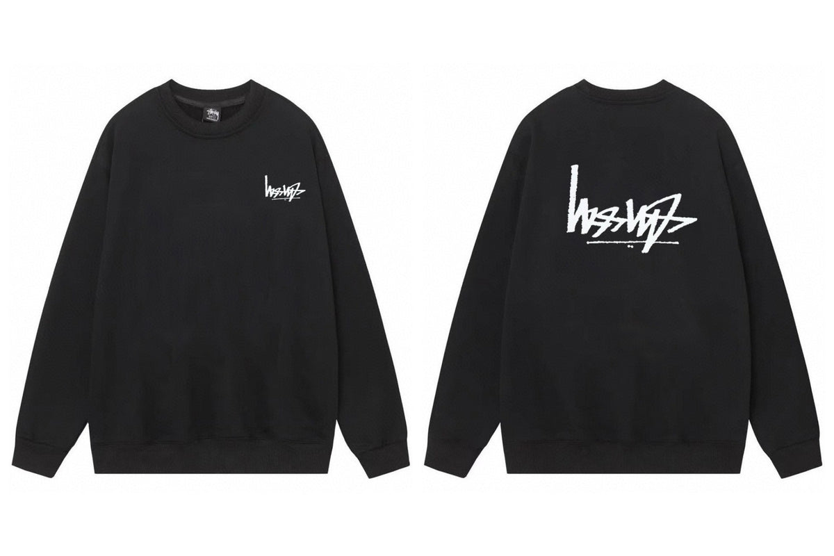 Stussy ステューシー  モダンデザインのクルーネックスウェット 4色兼用 男女兼用 レディース メンズ 103