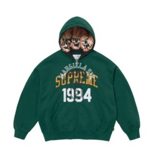SUPREME シュプリーム 24ss MM6 マルジェラ ジョイント スカル ゴーストファイア デストラクション ジッパー パーカー