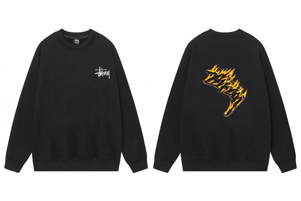 Stussy ステューシー  こだわりのディテールスウェットシャツ 2色兼用 男女兼用 レディース メンズ 125