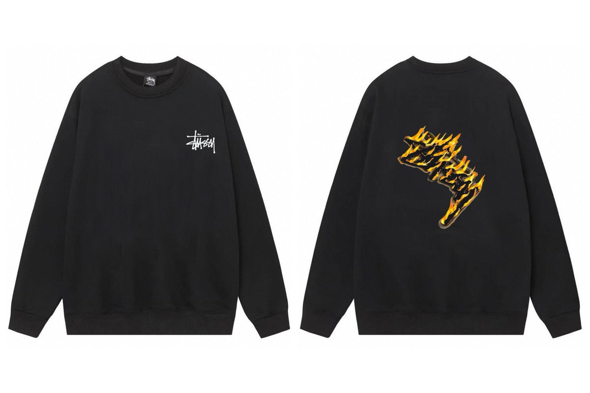Stussy ステューシー  こだわりのディテールスウェットシャツ 2色兼用 男女兼用 レディース メンズ 125