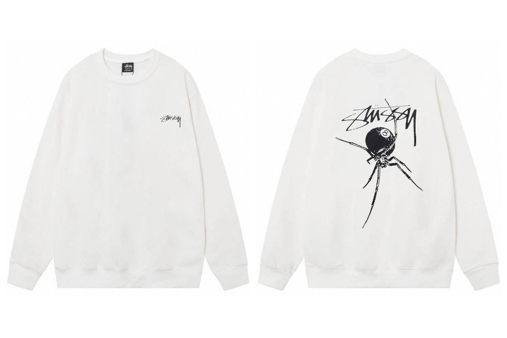 Stussy ステューシー  日常使いに最適なカジュアルスウェット 2色兼用 男女兼用 レディース メンズ 126