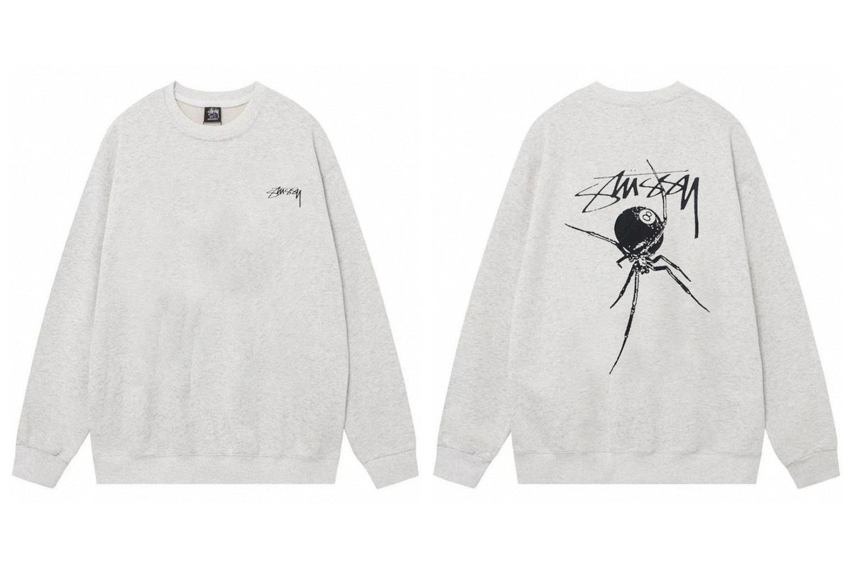 Stussy ステューシー  日常使いに最適なカジュアルスウェット 2色兼用 男女兼用 レディース メンズ 126