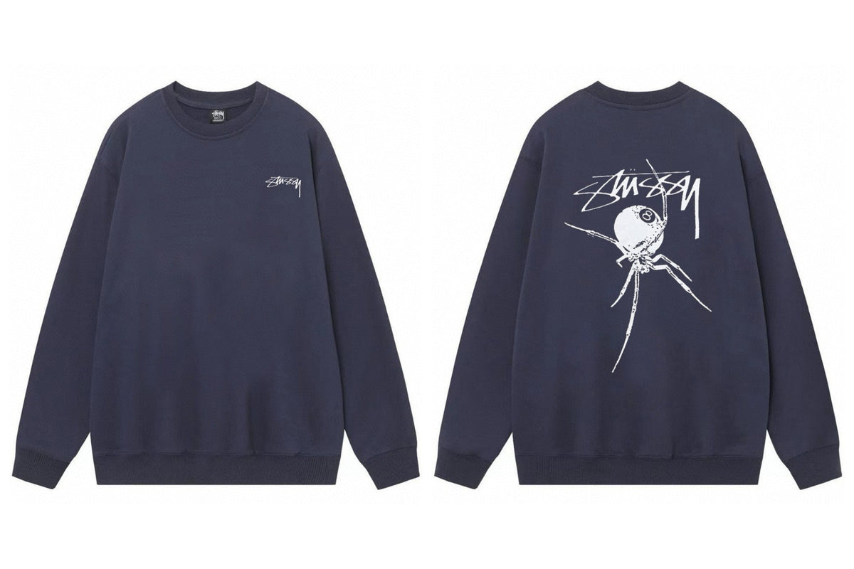 Stussy ステューシー  日常使いに最適なカジュアルスウェット 2色兼用 男女兼用 レディース メンズ 126