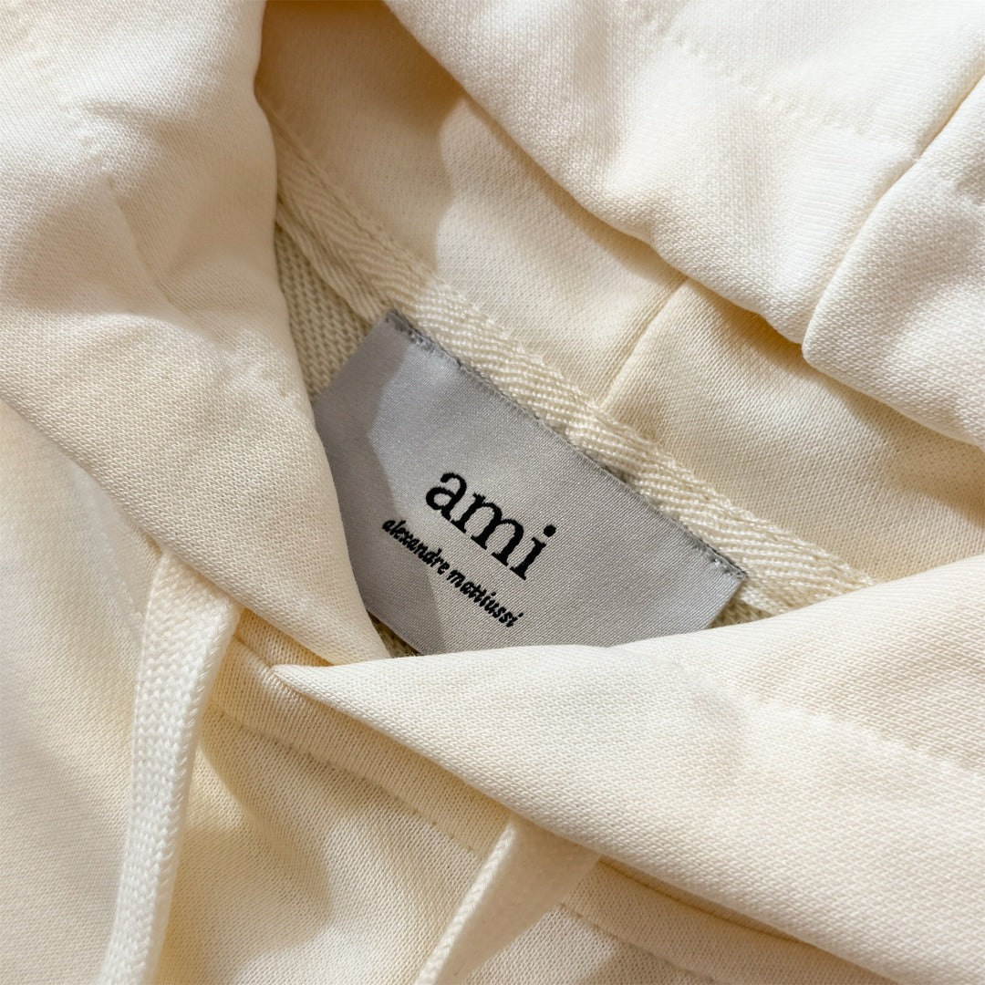 AMI PARIS  アミ パリス ハートロゴ フーディー パーカー