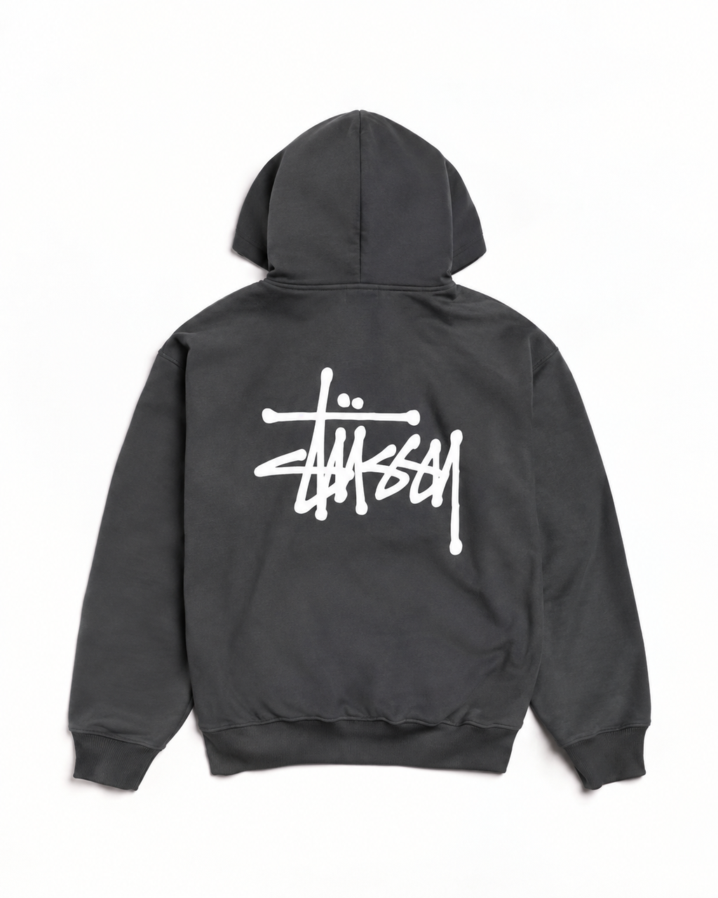 Stussy BASIC STÜSSY HOODIEステューシー  シンプルな無地フード付きスウェット 男女兼用 レディース メンズ