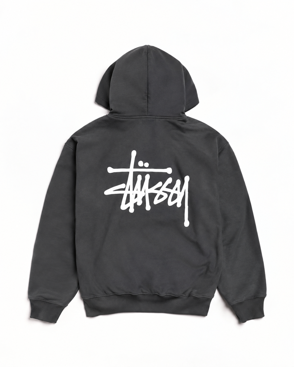 Stussy BASIC STÜSSY HOODIEステューシー  シンプルな無地フード付きスウェット 男女兼用 レディース メンズ