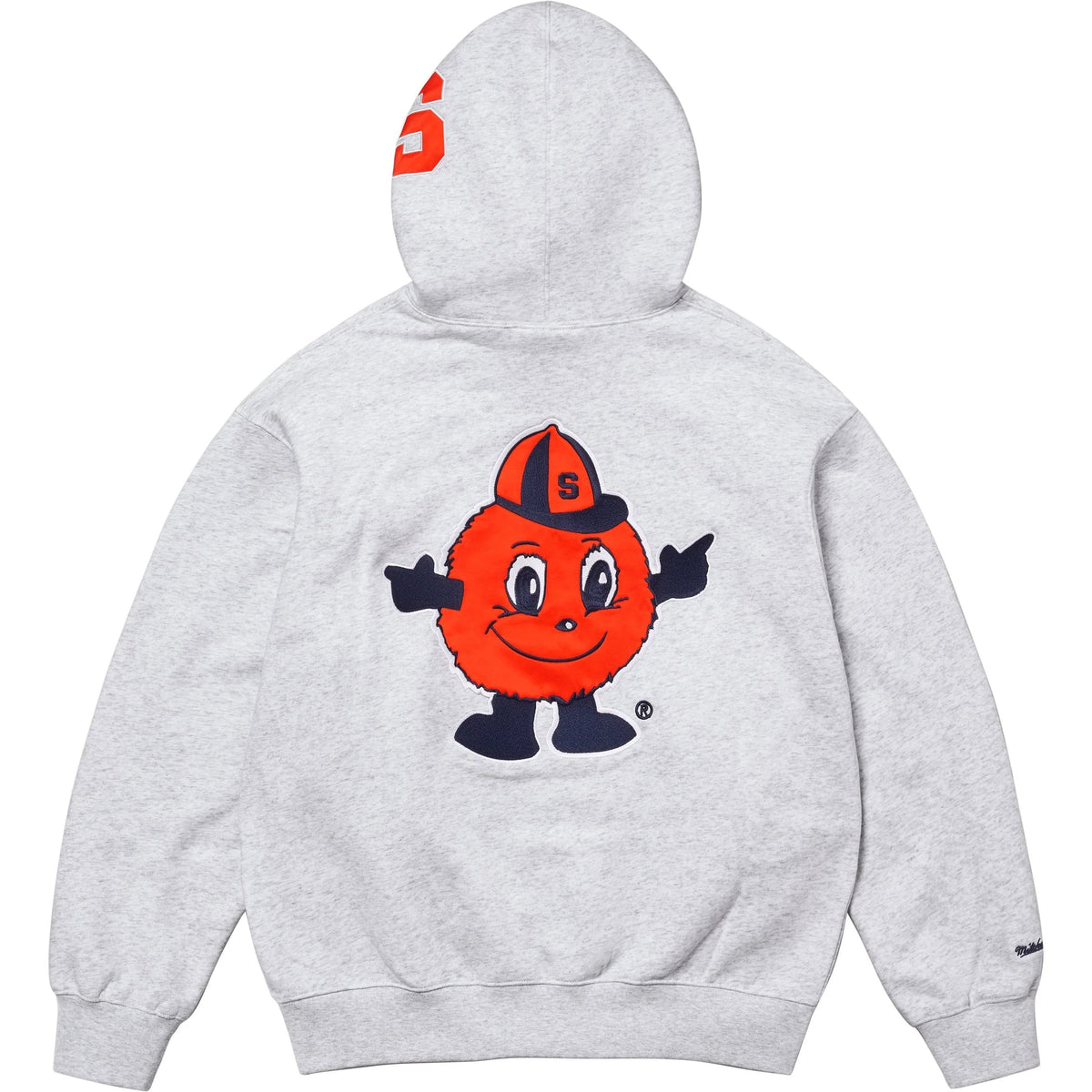 Supreme × Mitchell & Ness NCAA スウェットパーカー