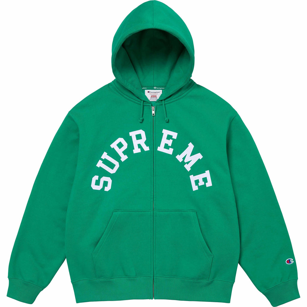 Supreme × Champion ジップアップパーカー