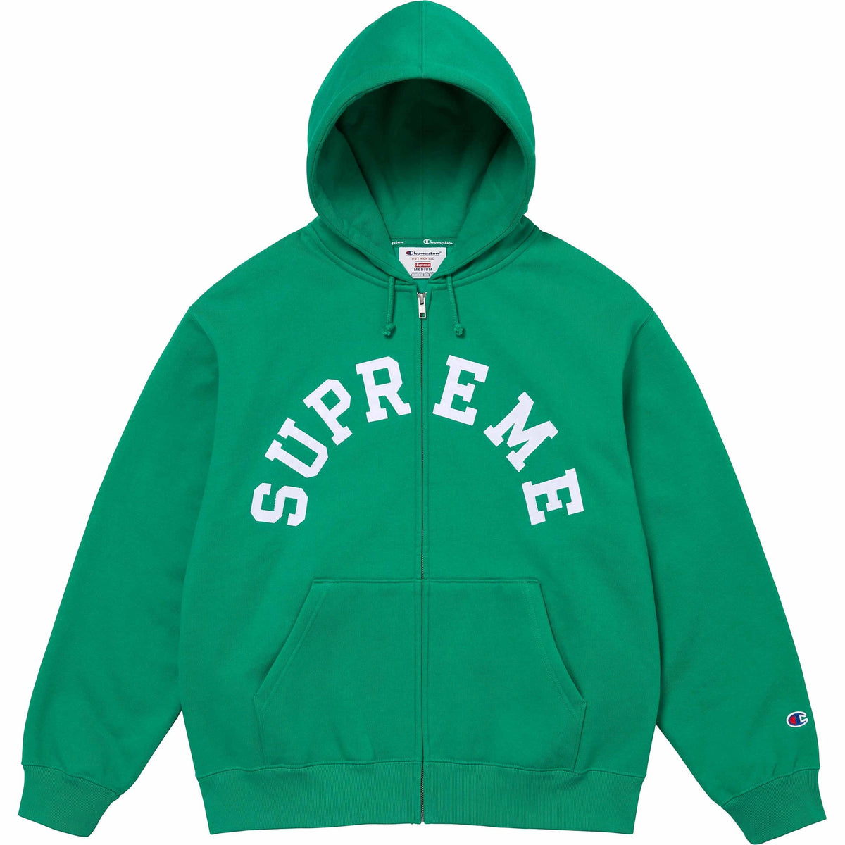 Supreme × Champion ジップアップパーカー