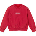Supreme ウォッシュド ボックスロゴ クルーネックスウェット