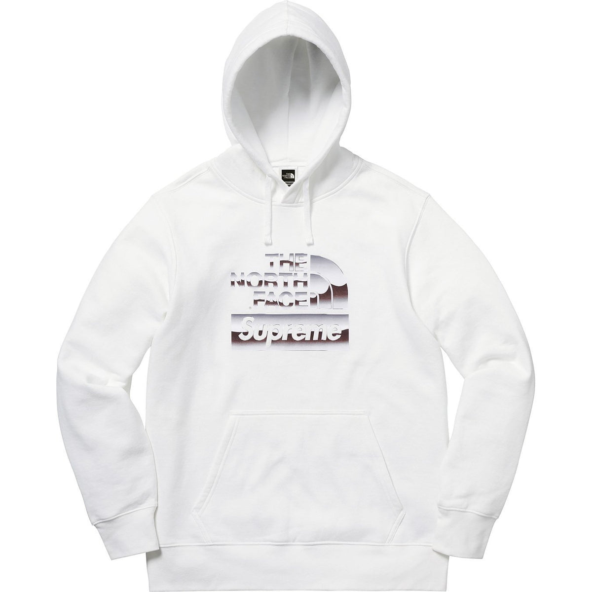Supreme × The North Face メタリックロゴ パーカー