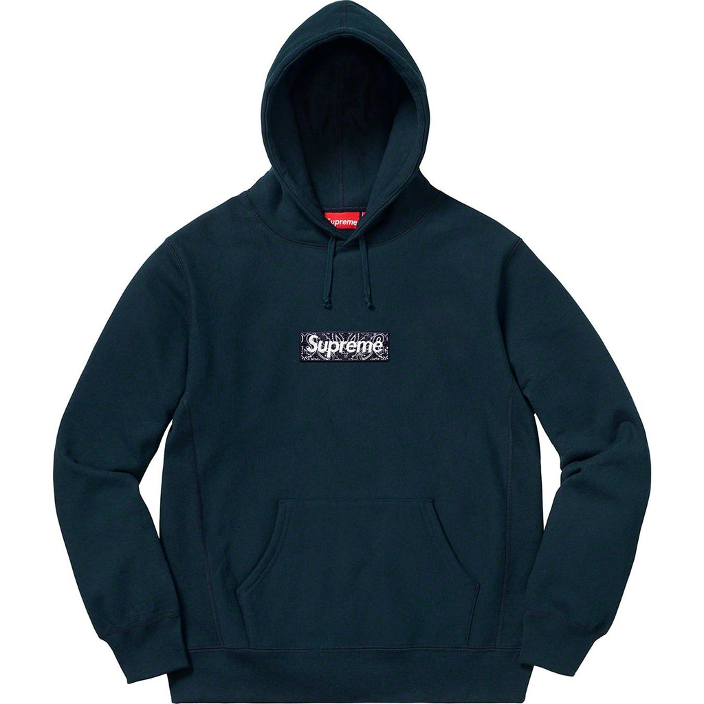 Supreme バンダナ ボックスロゴ スウェットパーカー