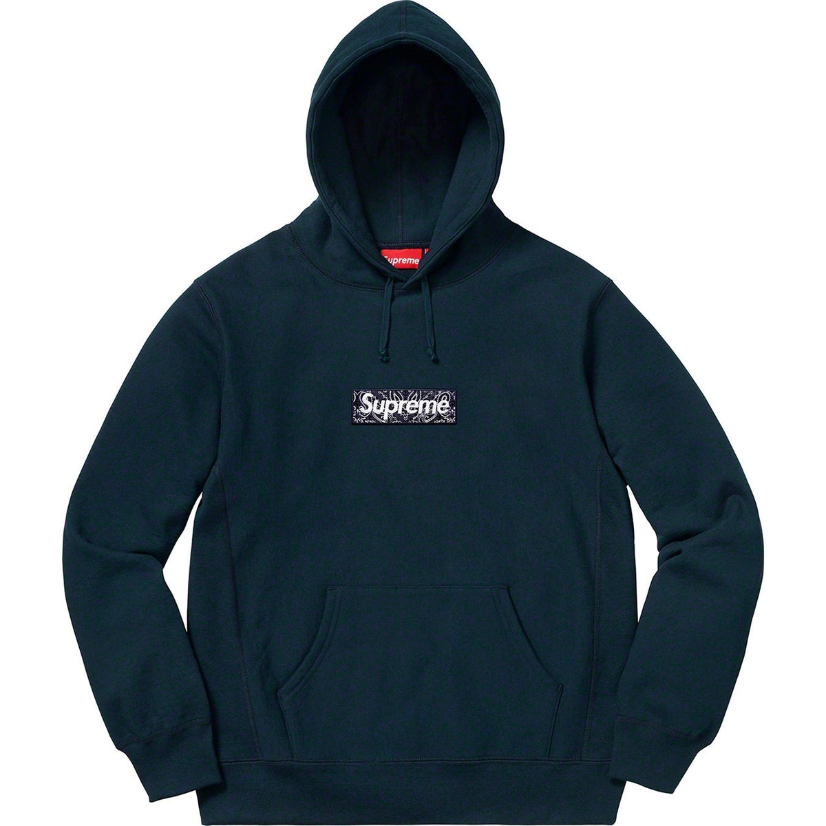 Supreme バンダナ ボックスロゴ スウェットパーカー