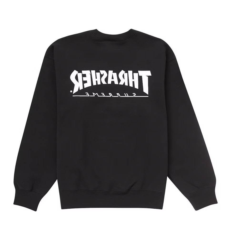 Supreme × THRASHER ハロルド・ハンター クルーネックスウェット
