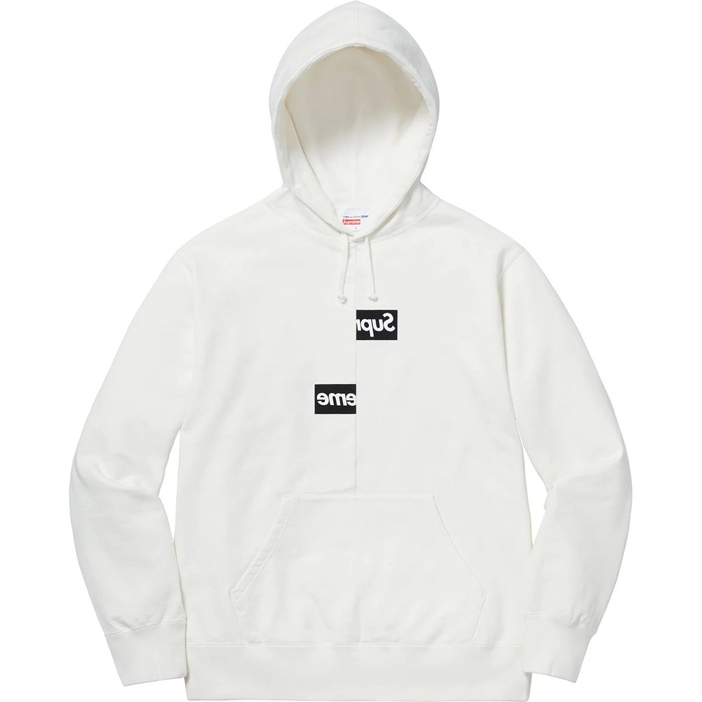 Supreme × Comme des Garçons SHIRT スプリットボックスロゴ パーカー