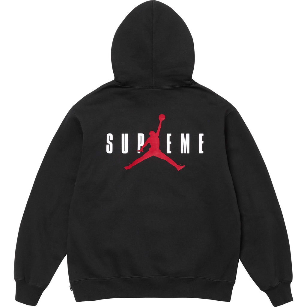 Supreme × Jordan ロゴ スウェットパーカー