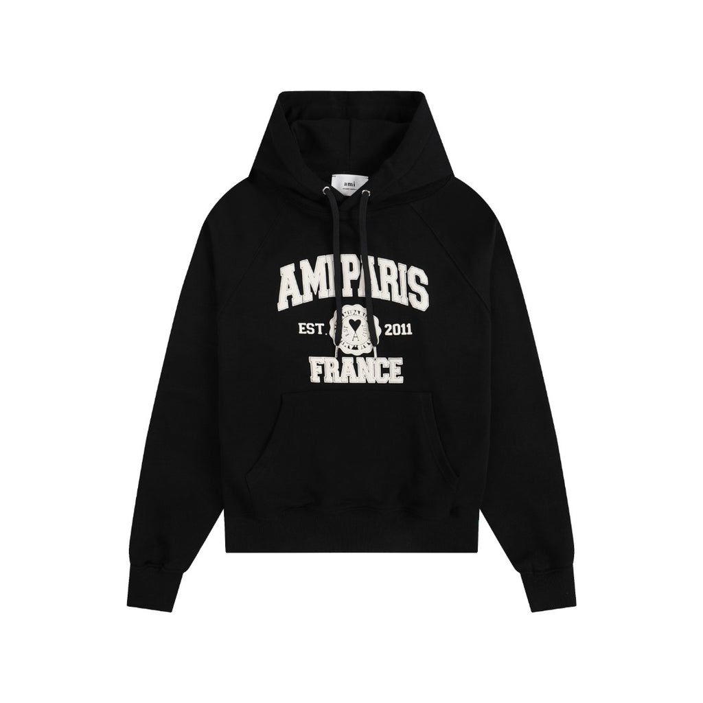 AMI PARIS ハート ロゴ コットン  長袖 Tシャツ★人気★
