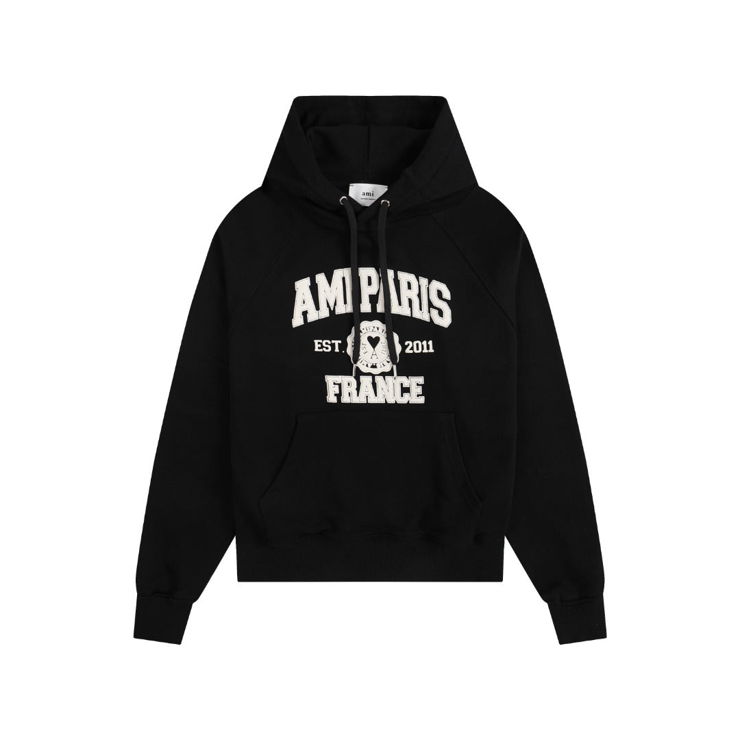 AMI PARIS ハート ロゴ コットン  長袖 Tシャツ★人気★