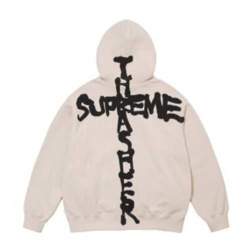 SUPREME FW24 フレイムジョイントレタープリント ジッパーパーカー