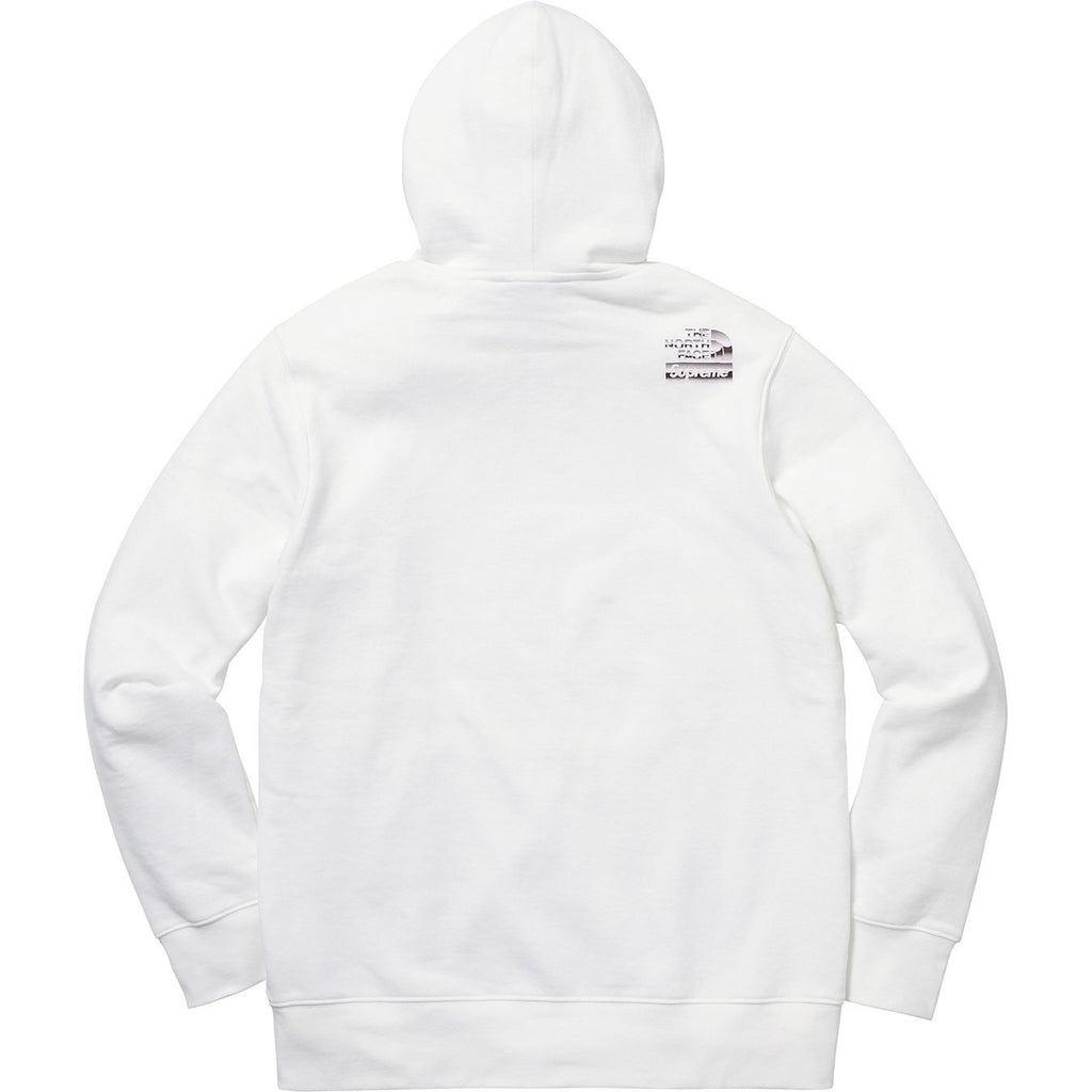 Supreme × The North Face メタリックロゴ パーカー