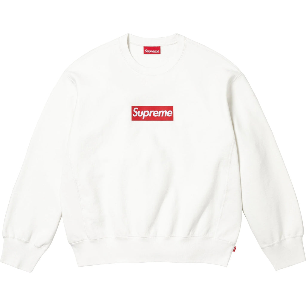 Supreme ウォッシュド ボックスロゴ クルーネックスウェット