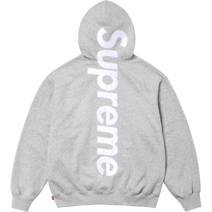 Supreme サテンアップリケ スウェットパーカー