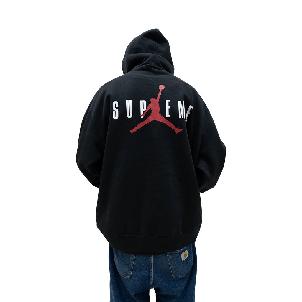 Supreme × Jordan ロゴ スウェットパーカー