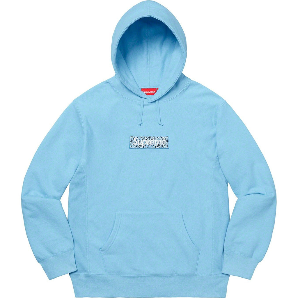 Supreme バンダナ ボックスロゴ スウェットパーカー