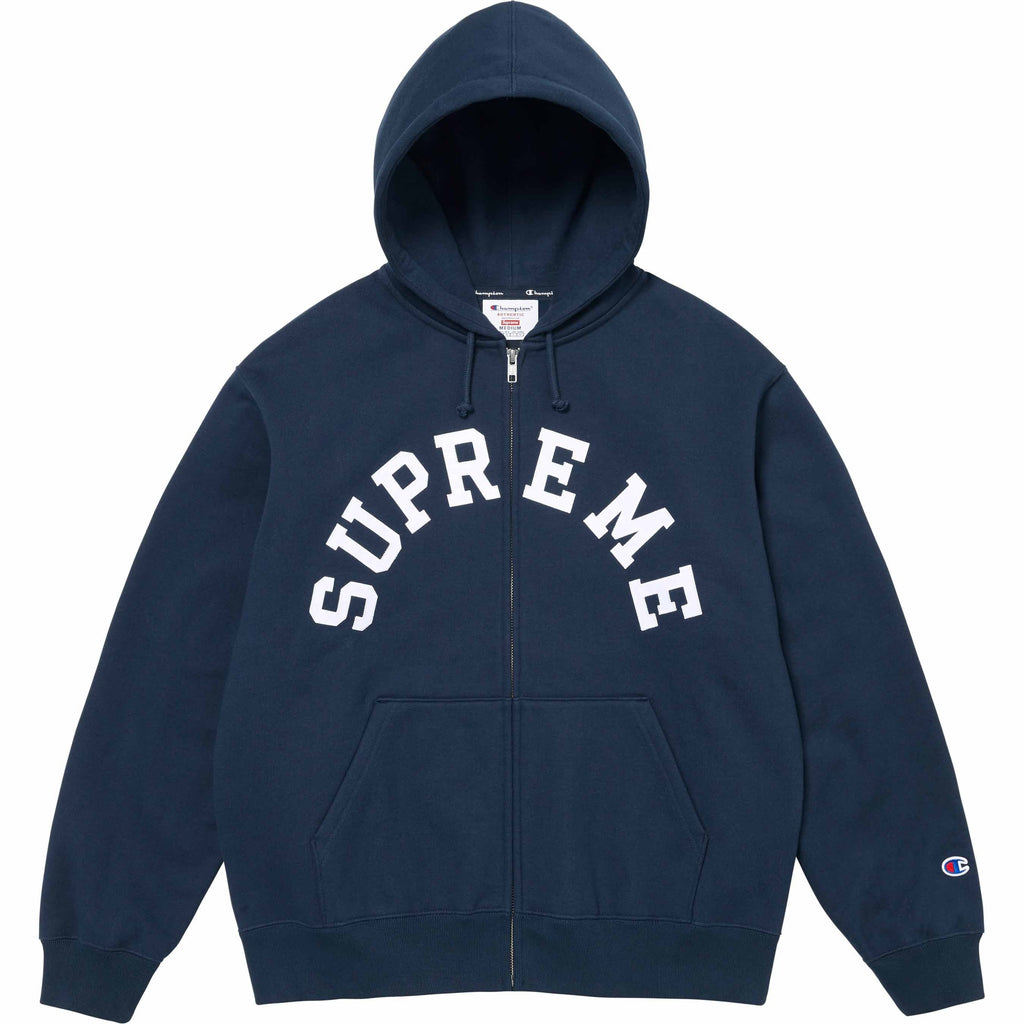 Supreme × Champion ジップアップパーカー