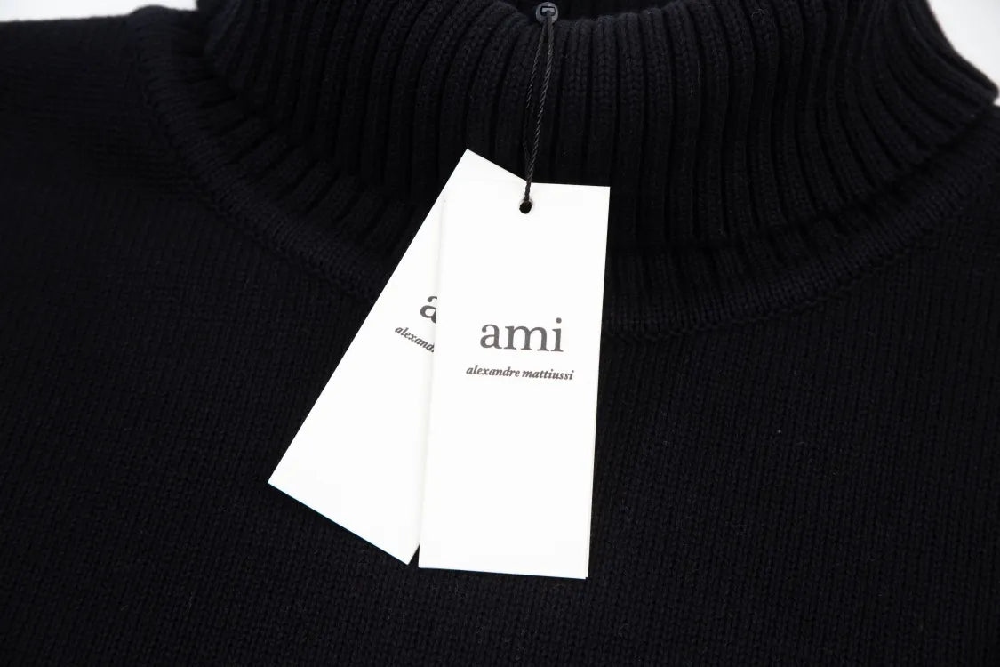 AMI PARIS（アミ パリス） プルオーバー セーター 男女兼用ロゴニット