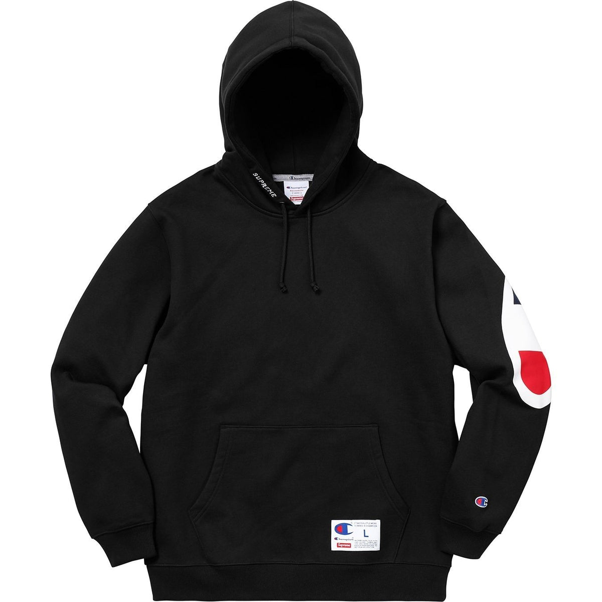 Supreme × Champion ロゴ スウェットパーカー