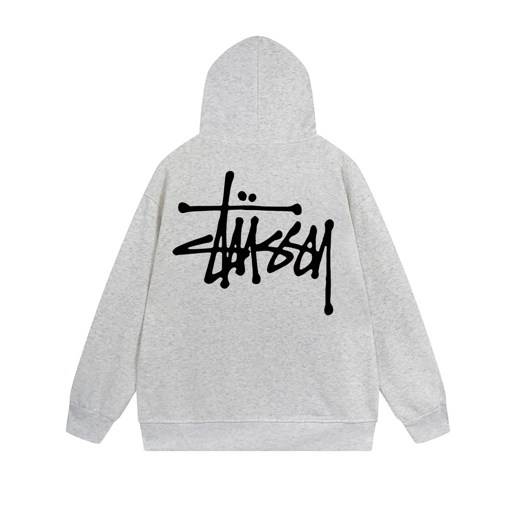 Stussy ステューシー  エッジの効いたデザインのフード付きスウェット 3色兼用 男女兼用 レディース メンズ S608
