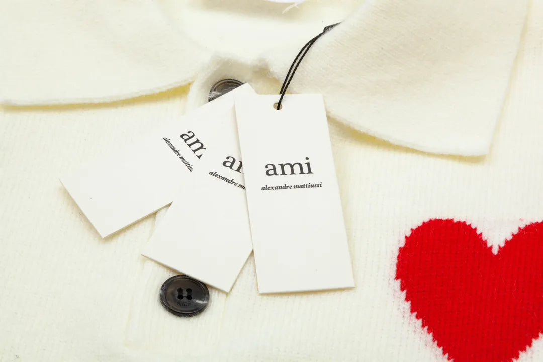 AMI PARIS（アミ パリス） プルオーバー セーター 男女兼用ロゴニット