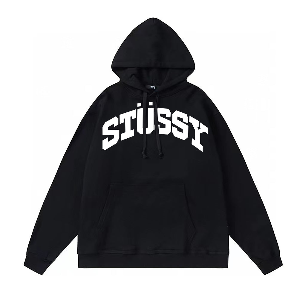 Stussy ステューシー  シーズンレスなフード付きスウェットシャツ 5色兼用 男女兼用 レディース メンズ 116