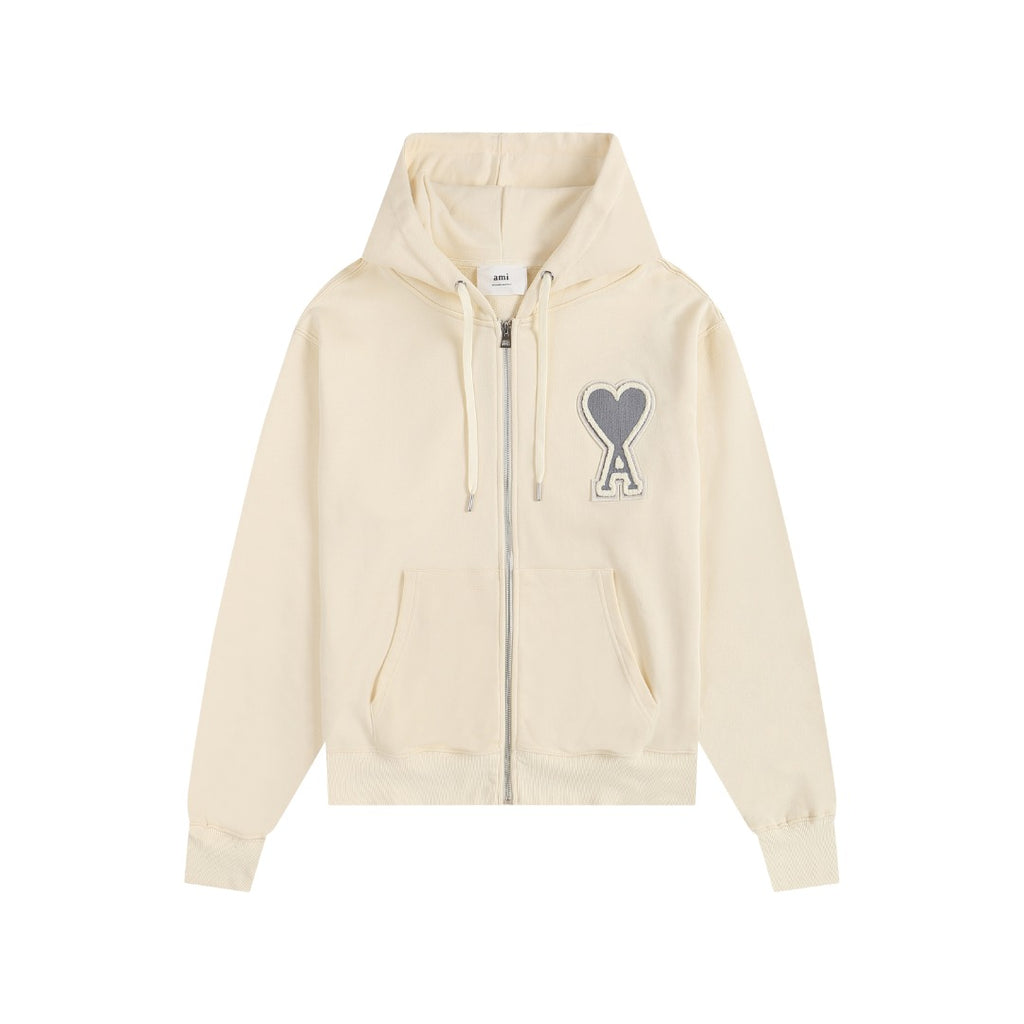 AMI PARIS ハート ロゴ コットン  長袖 Tシャツ★人気★