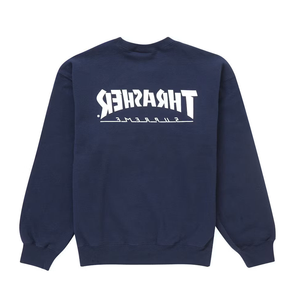 Supreme × THRASHER ハロルド・ハンター クルーネックスウェット