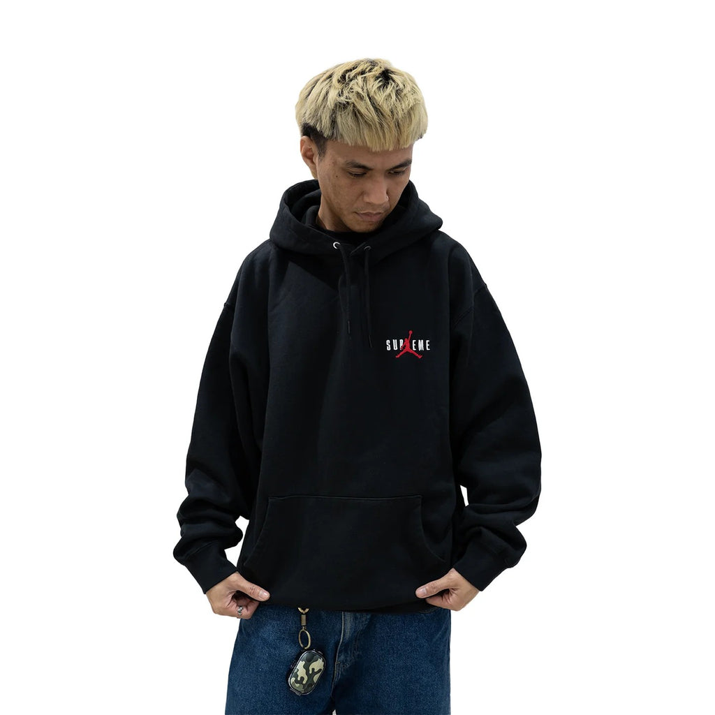 Supreme × Jordan ロゴ スウェットパーカー